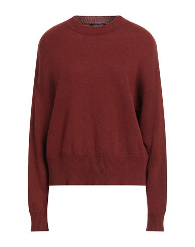 Woman Sweater Chocolate brown Size 4 Cashmere