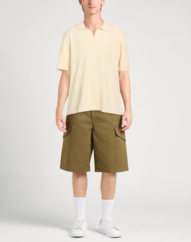 Maison Kitsuné Man Sweater Ivory Size L Cotton