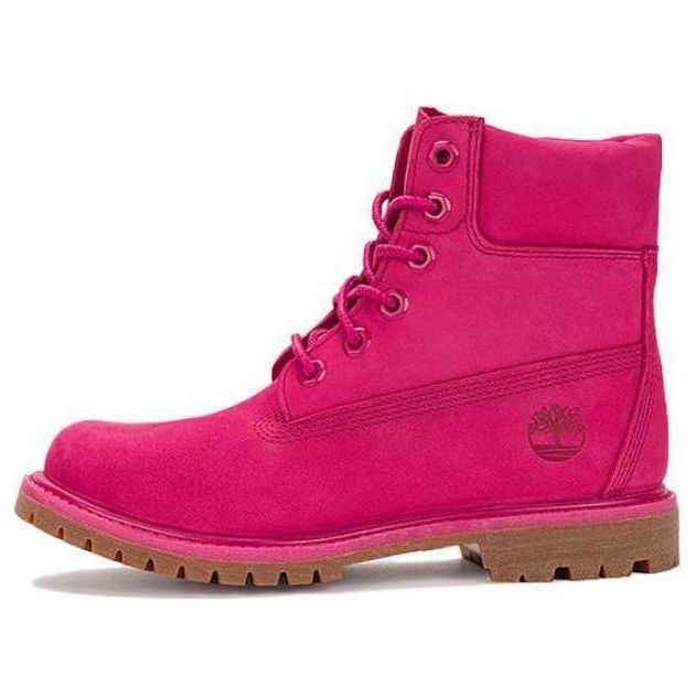 (WMNS) 50th Anniversary Edition Premium 6 Inch Waterproof Boot 'Dark Pink Nubuck'