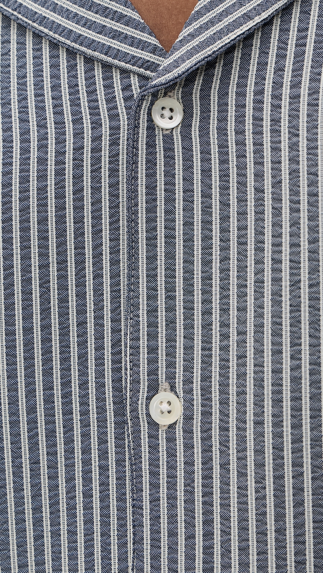 Amalfi Shirt Navy Deck Stripe