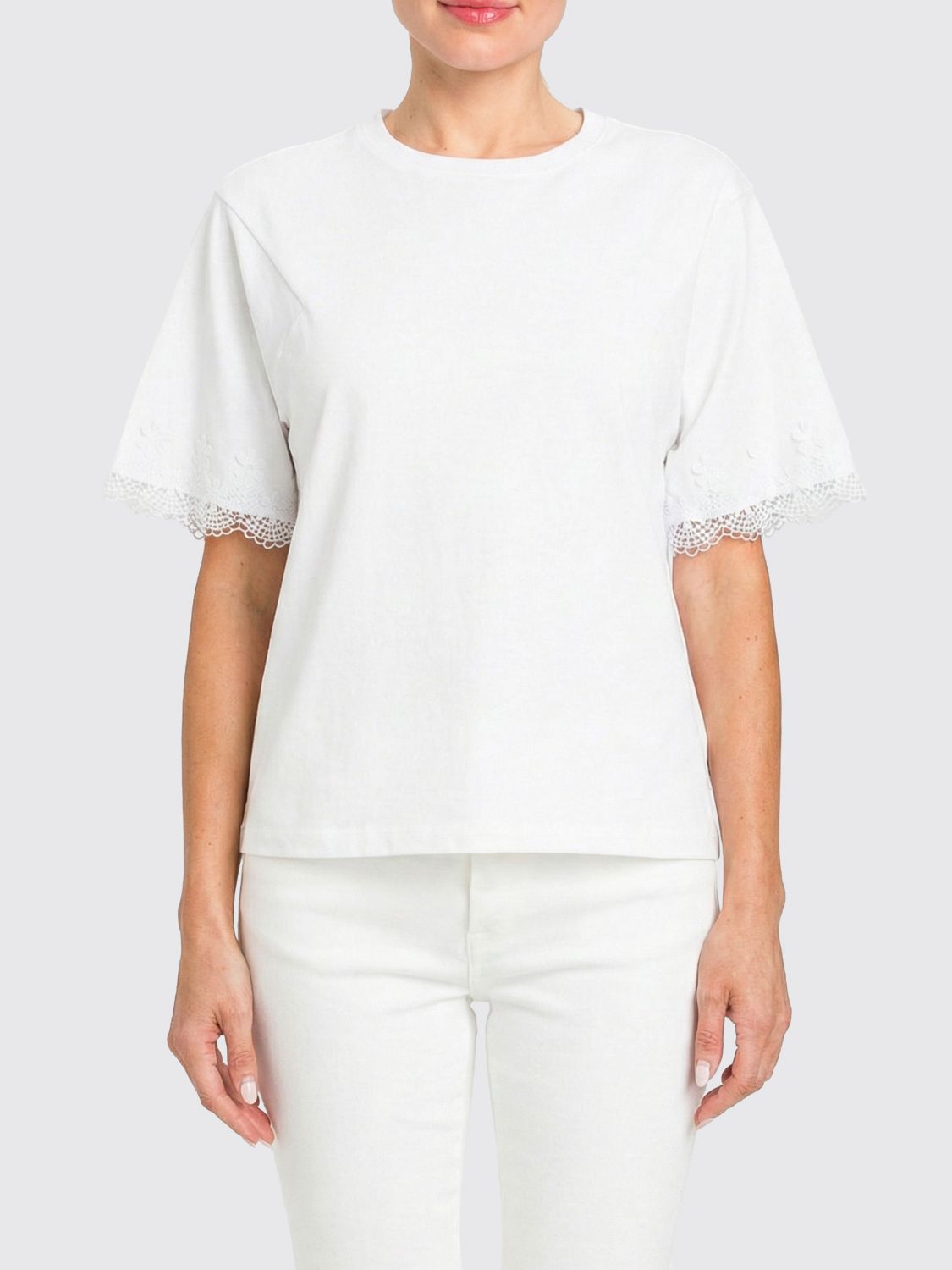 T-Shirt Woman color White