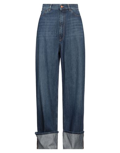 Woman Jeans Blue Size 26 Cotton
