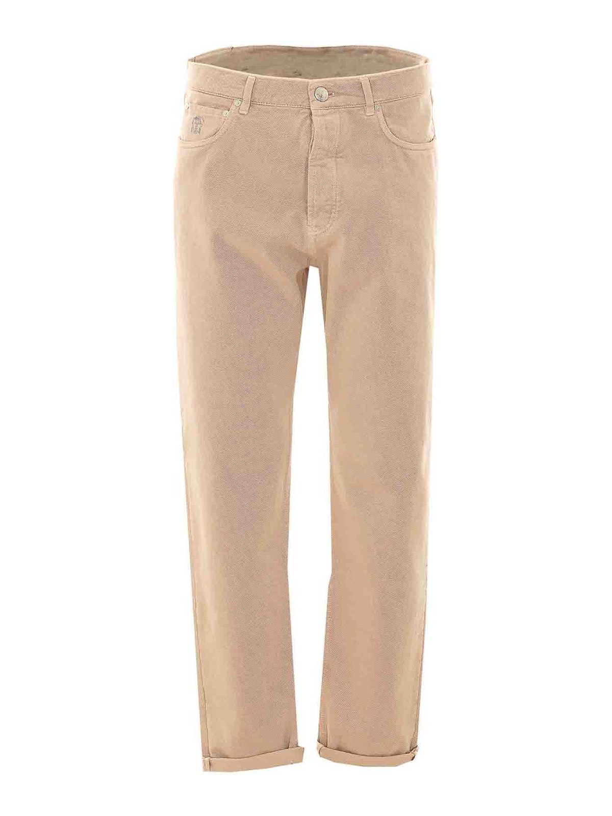 Beige jeans