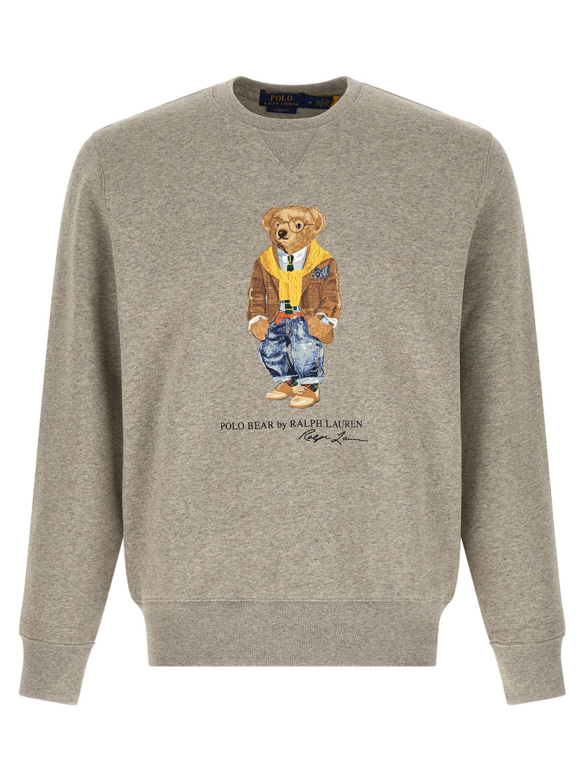 Grey Polo Bear Sweatshirt