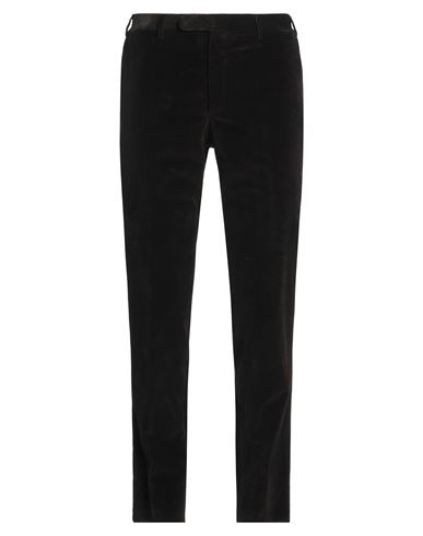 Man Pants Dark brown Size 42 Cotton