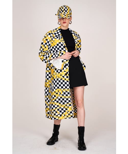 Checkerboard Chain Coat