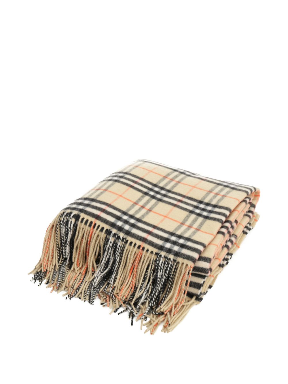Checked blanket - Neutrals