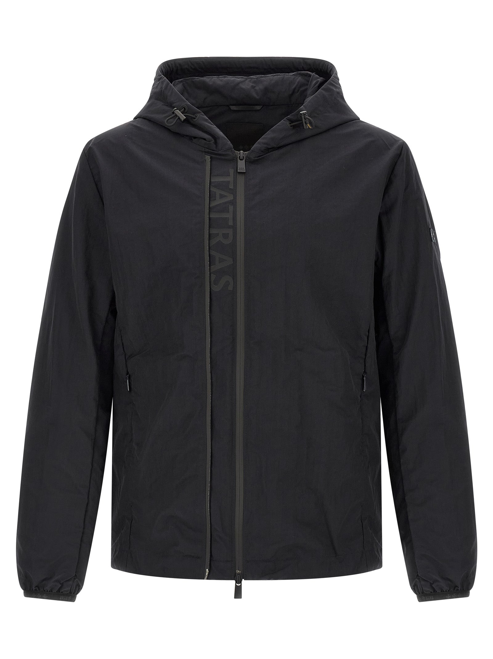 Water-Repellent Nylon Jacket — Black