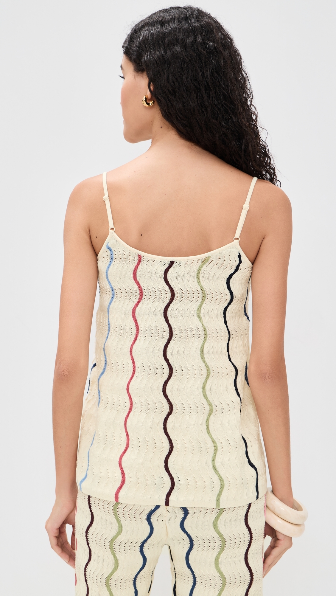 Gigi Knit Tank Cream Multi
