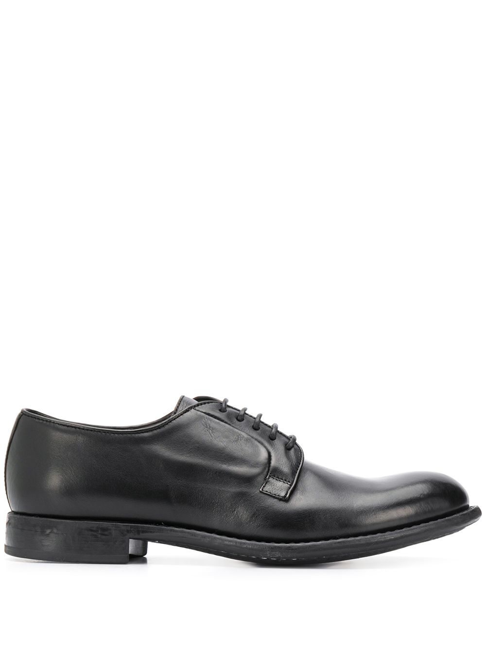Polished lace-up shoes - Black