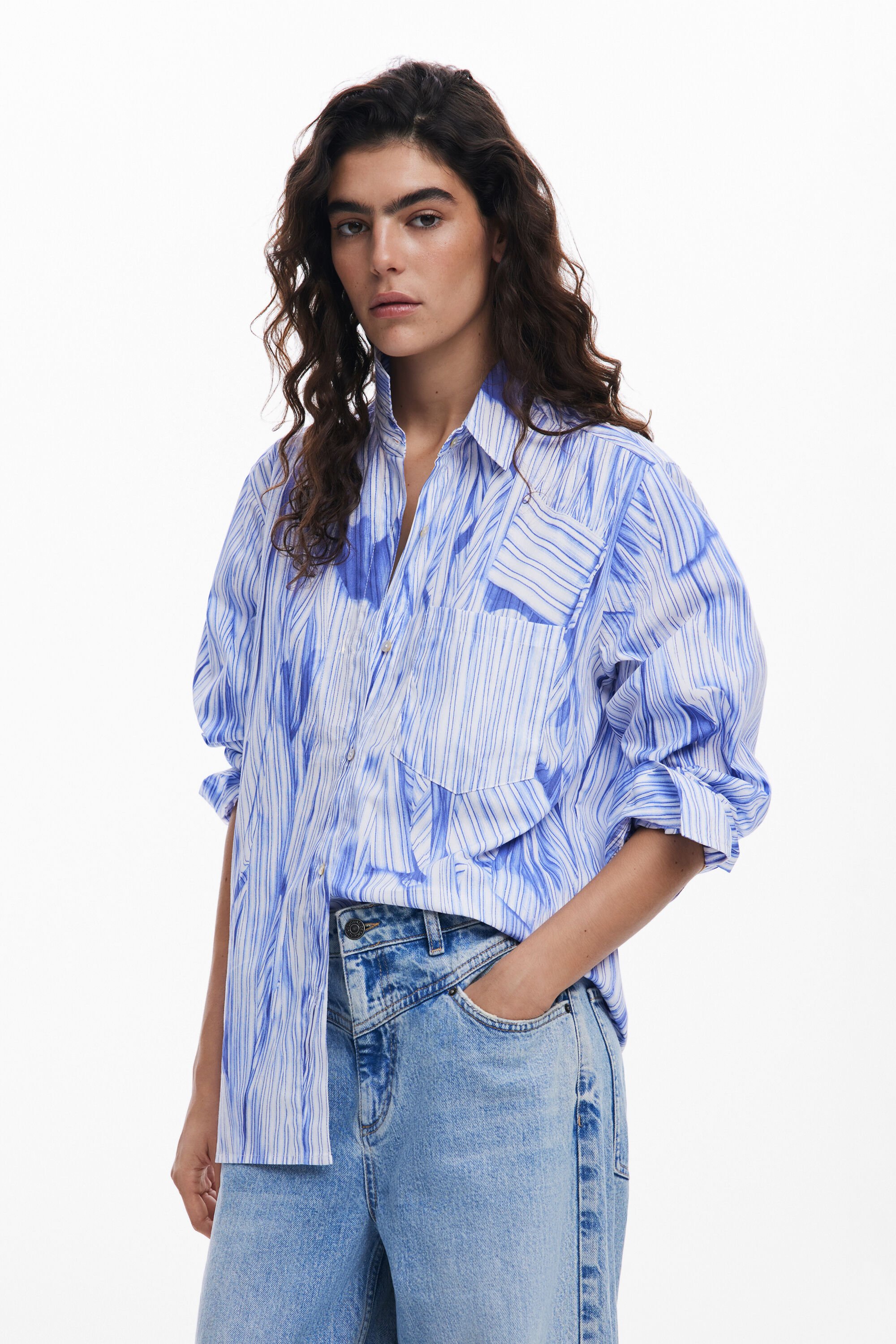 Arty oversized shirt