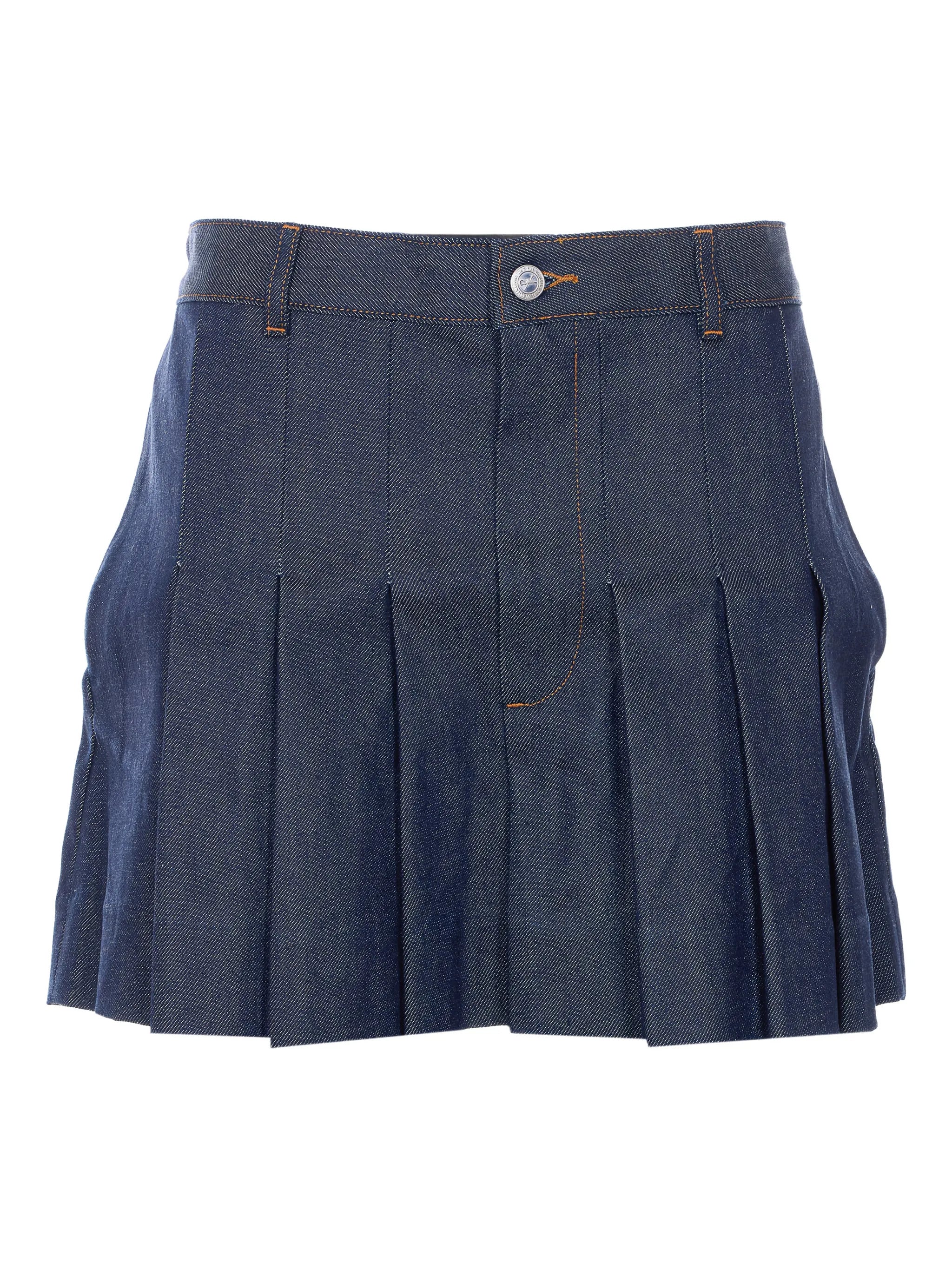 A. p.c. Pleated Panel Skirt with Side Pockets