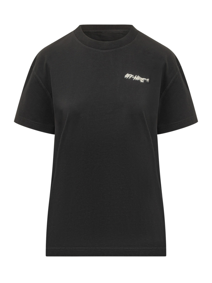 Black Logo Crew Neck T-Shirt