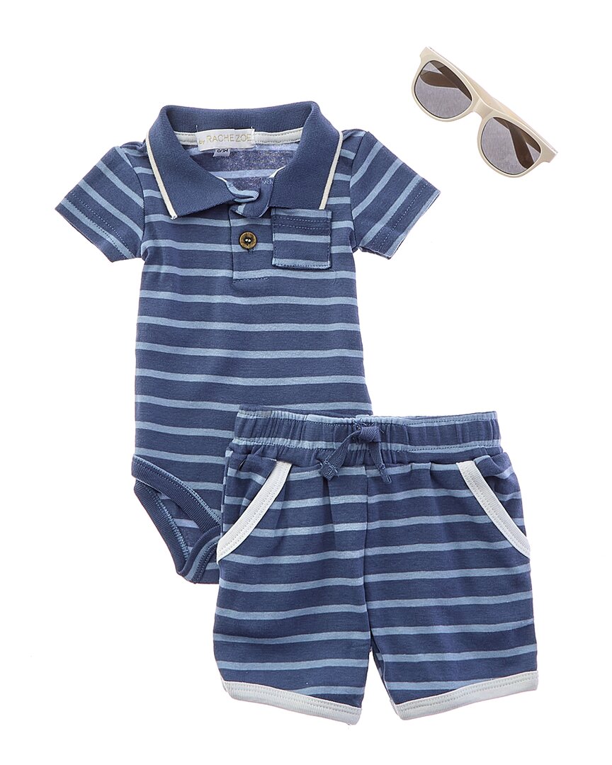 3pc Short Set with Sunglasses