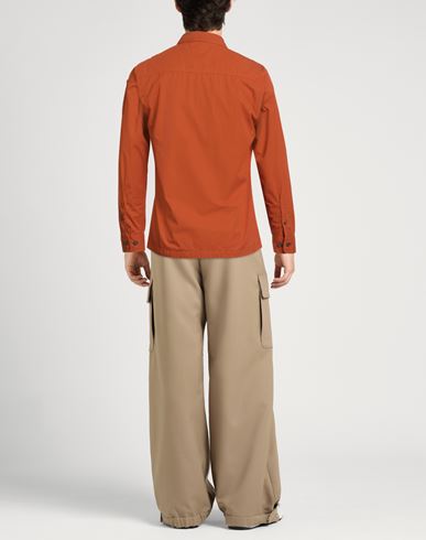 C. p. Company Man Shirt Rust Size L Cotton