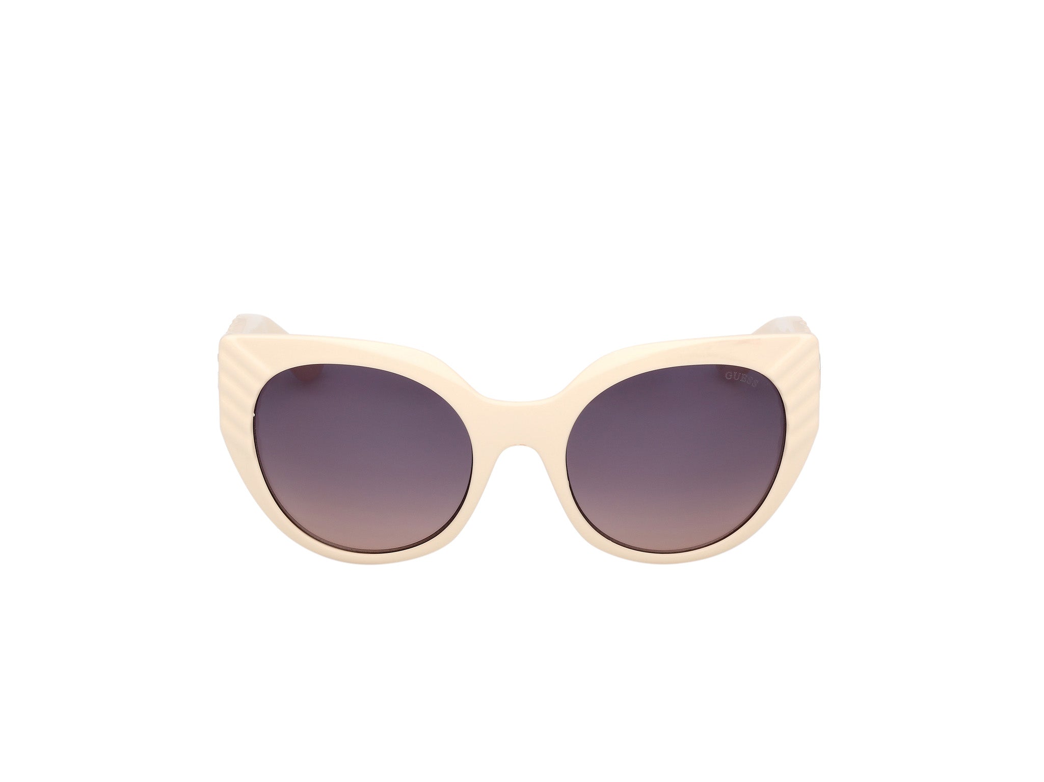 Guess Mujer Guess GU00255 25Z Gafas de sol Inyectado Marfil Violeta Cat Eye Norma