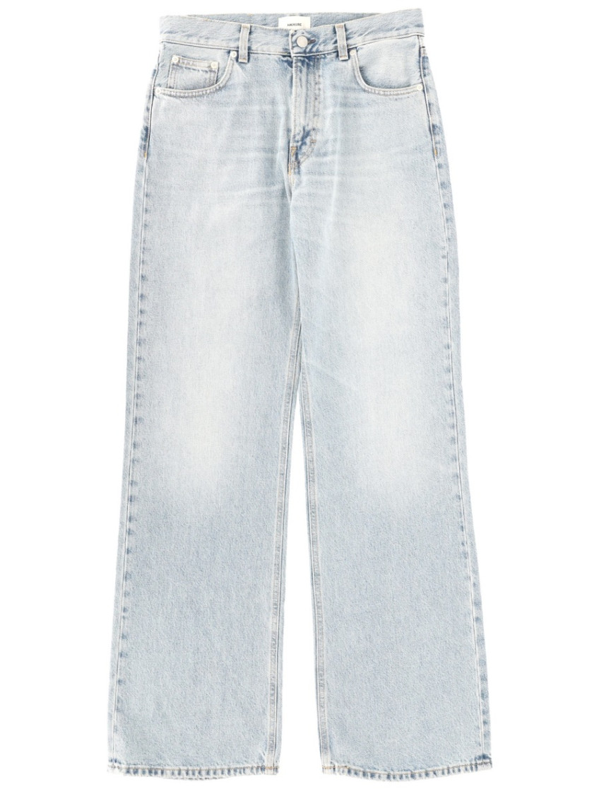 Haikure - korea bootcut jeans wide leg trouser