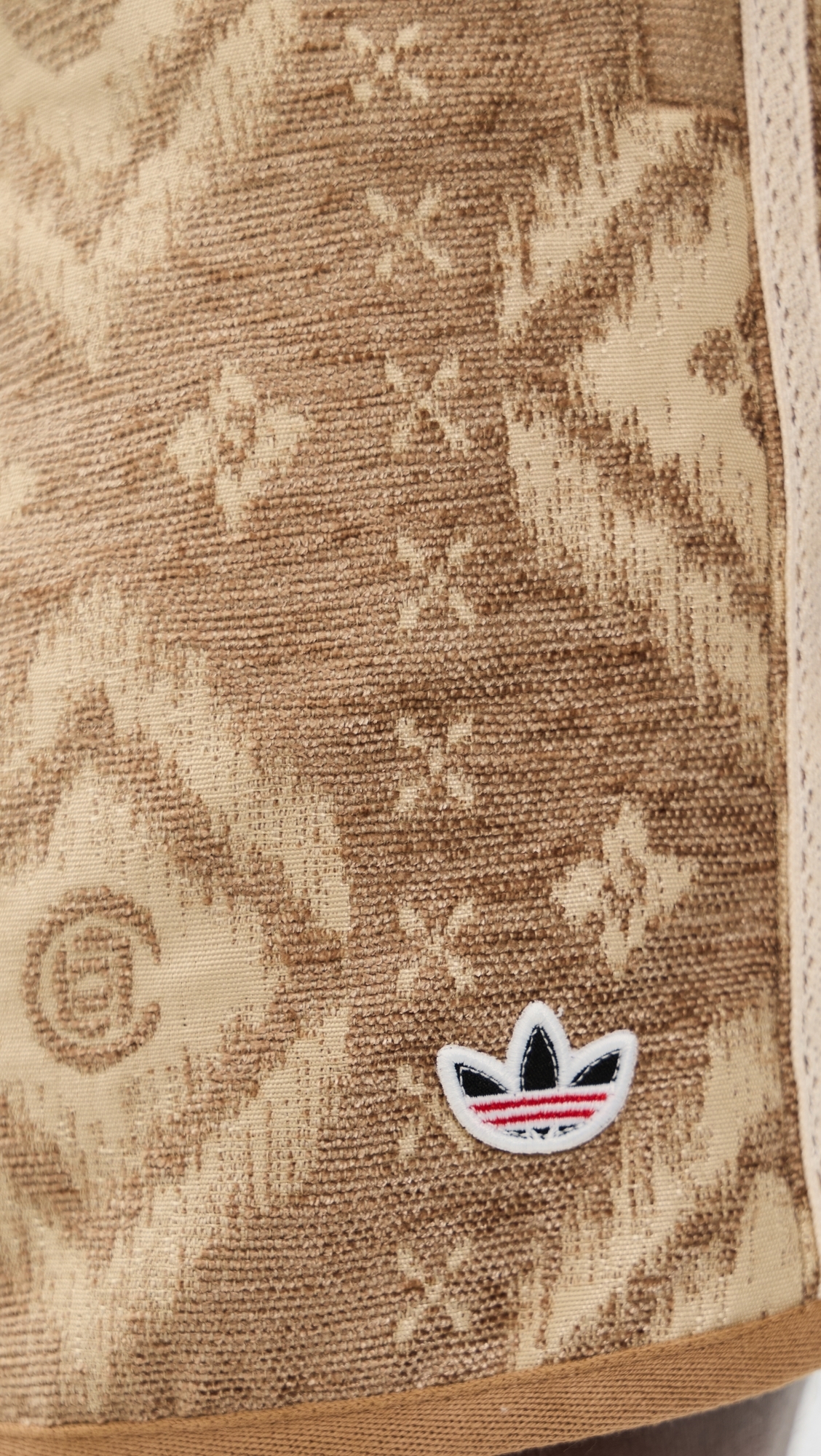 X Edison Chen Ikat Shorts 5.5 Warm Sandstone