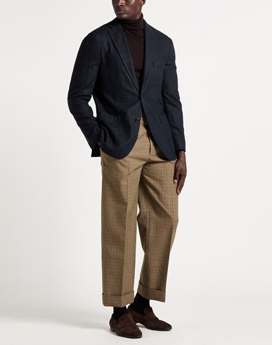 Man Blazer Midnight blue Size 40 Virgin Wool, Polyester