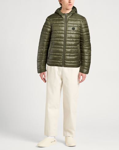 Man Puffer Military green Size XL Recycled polyester