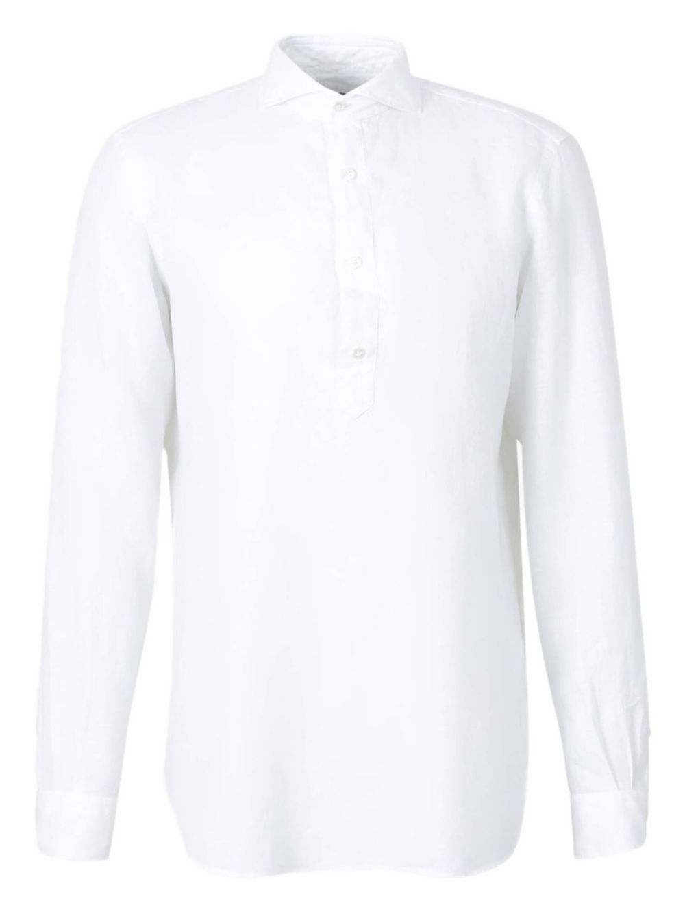 Vincenzo Di Ruggiero linen polo shirt - White