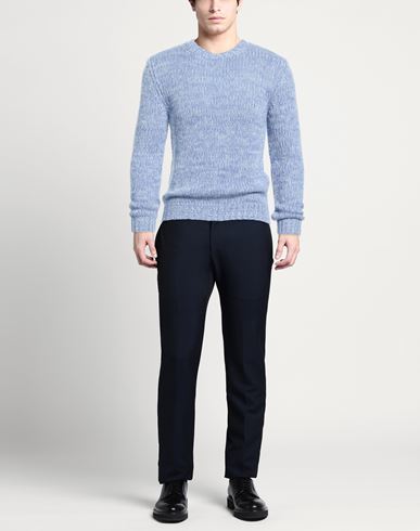 Man Sweater Azure Size 36 Cashmere