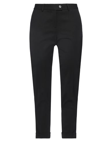 Même By Giab's Woman Pants Black Size 10 Polyester, Virgin Wool, Elastane