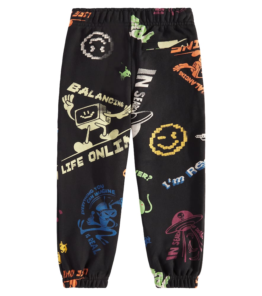 Molo Adan printed cotton jersey sweatpants
