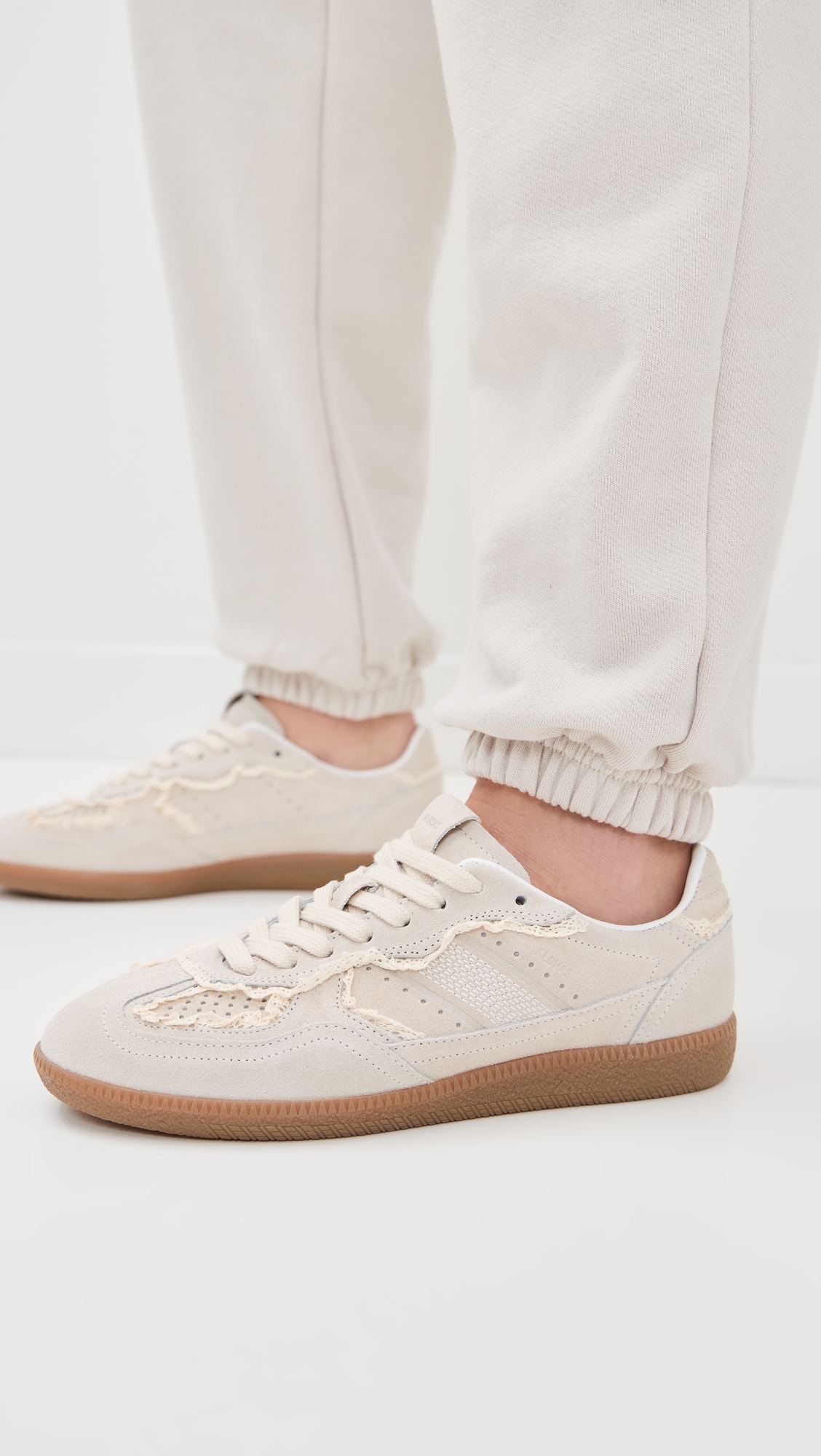 Tb.490 Crochet Sneakers Cream