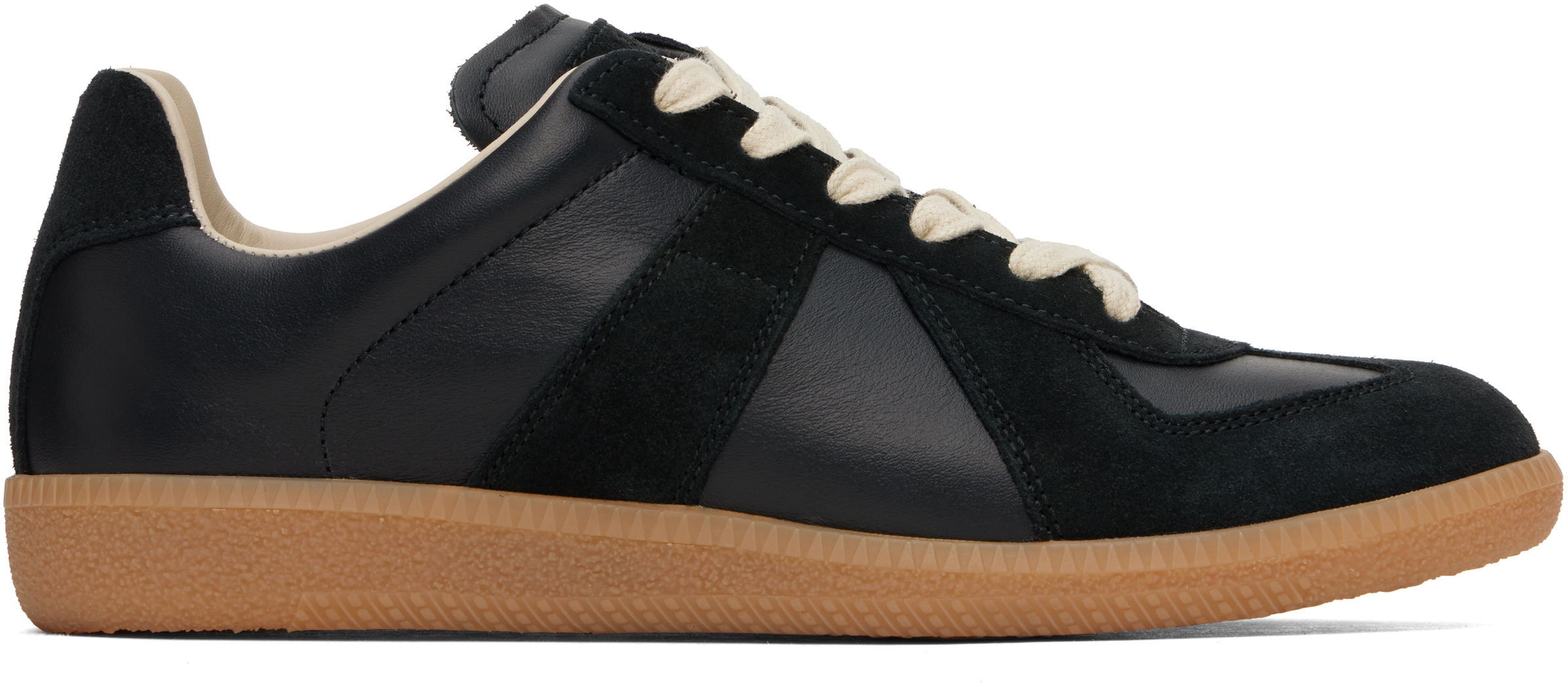 Maison Margiela Black Replica Sneakers