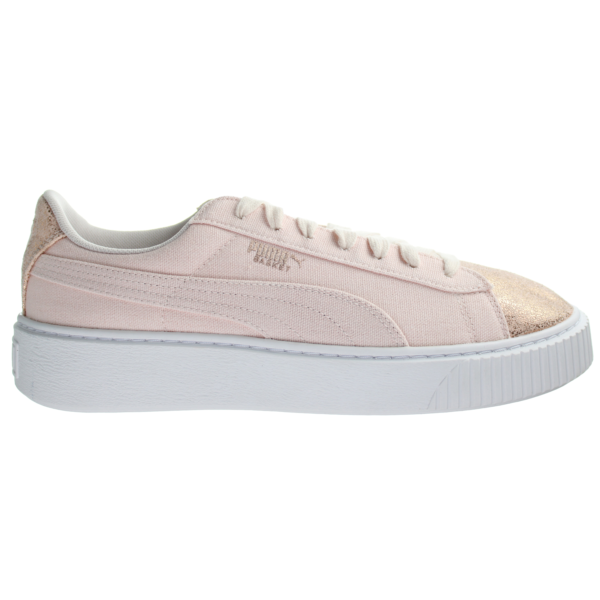 Puma -Korb -Plattform Pink Womens Trainer