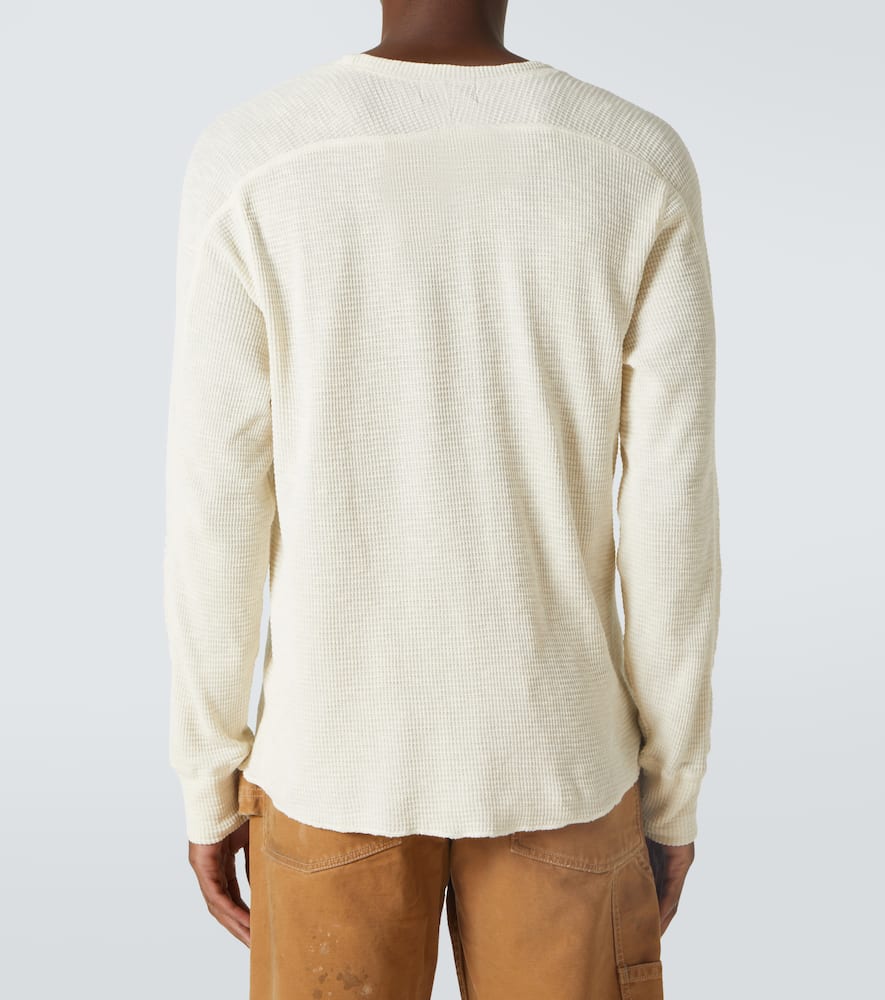 RRL Waffle-knit cotton sweater