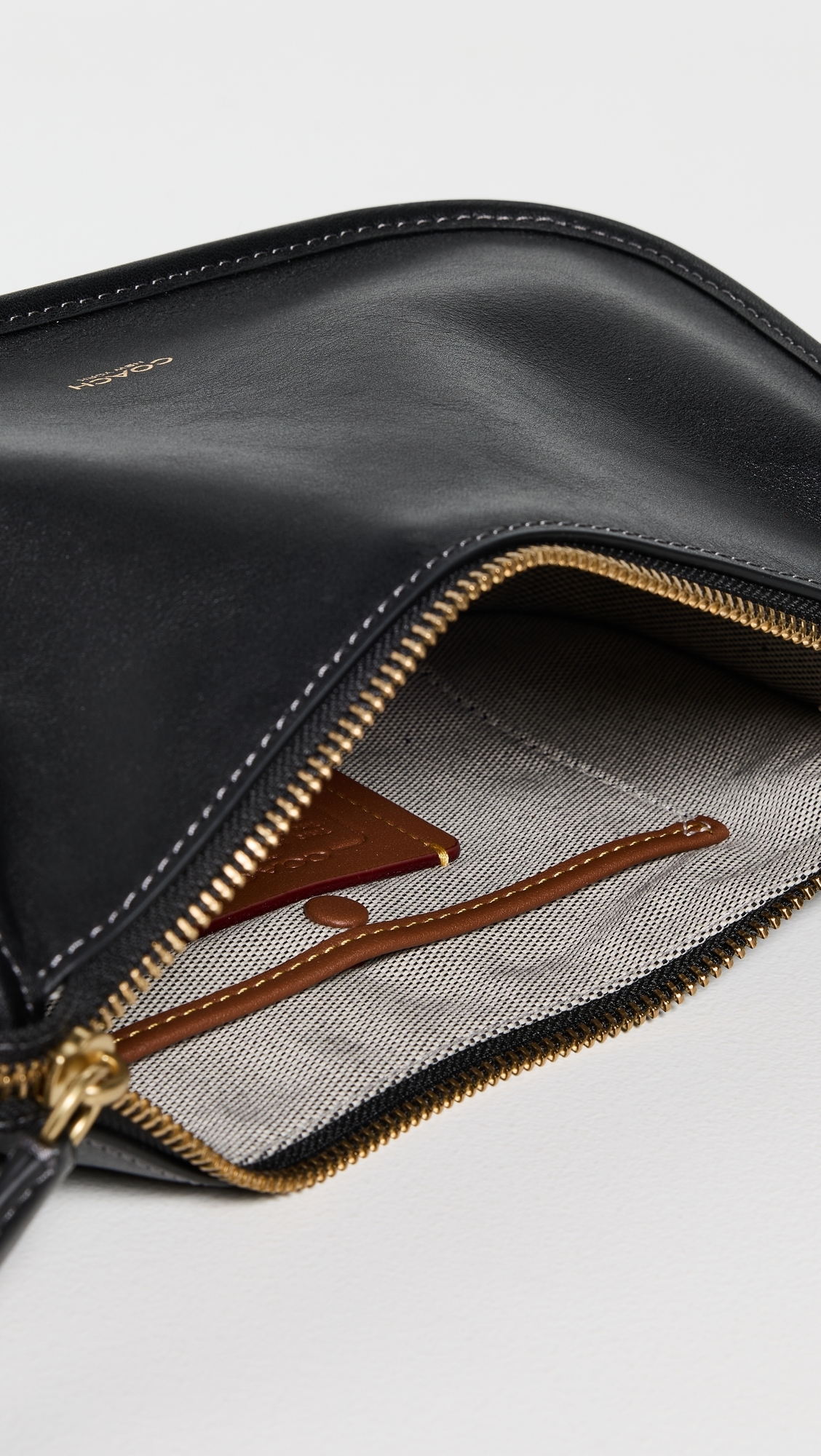 Natural Grain Leather Waverly Bag B4/BLACK One Size