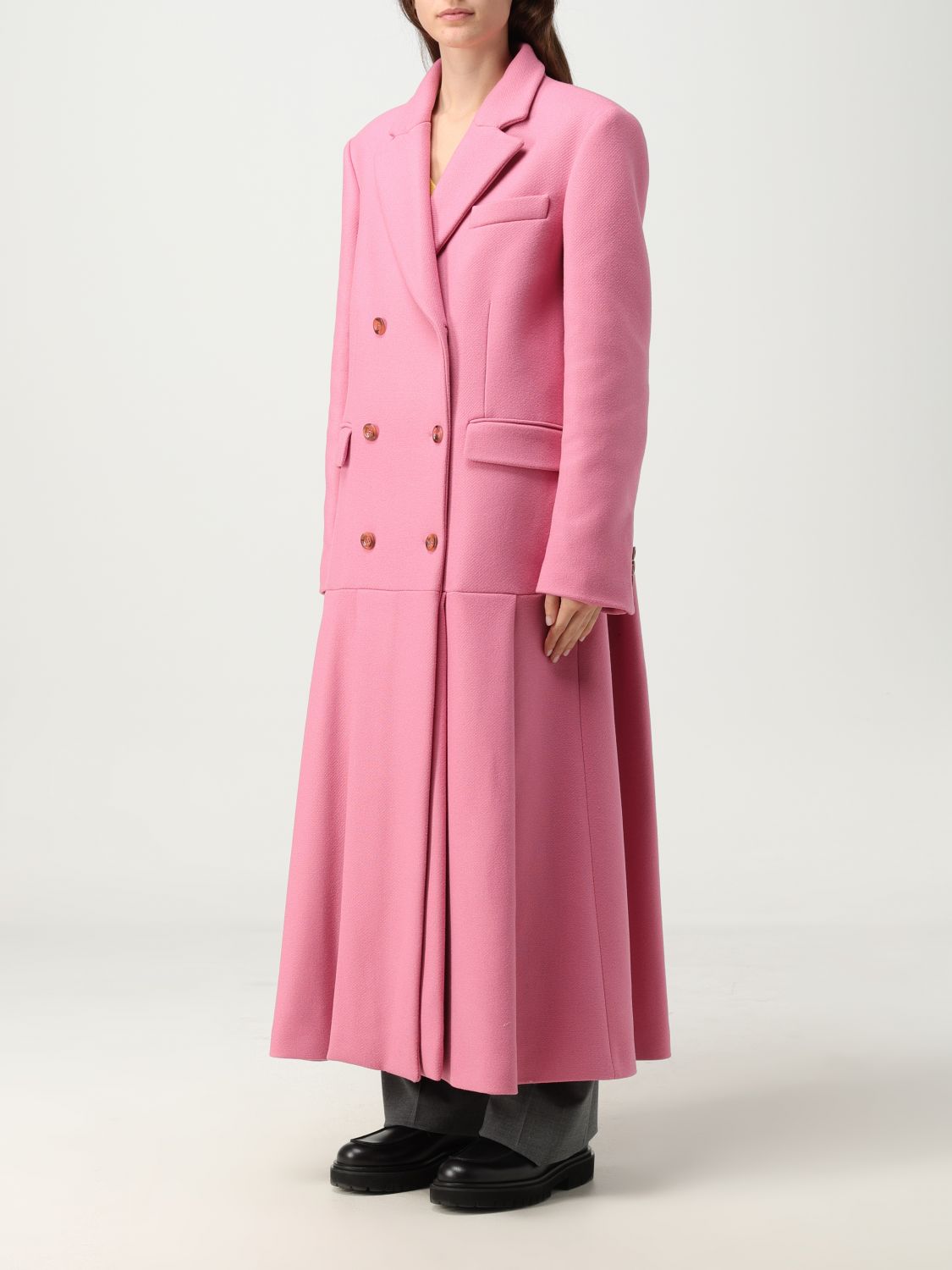 Coat Woman color Pink