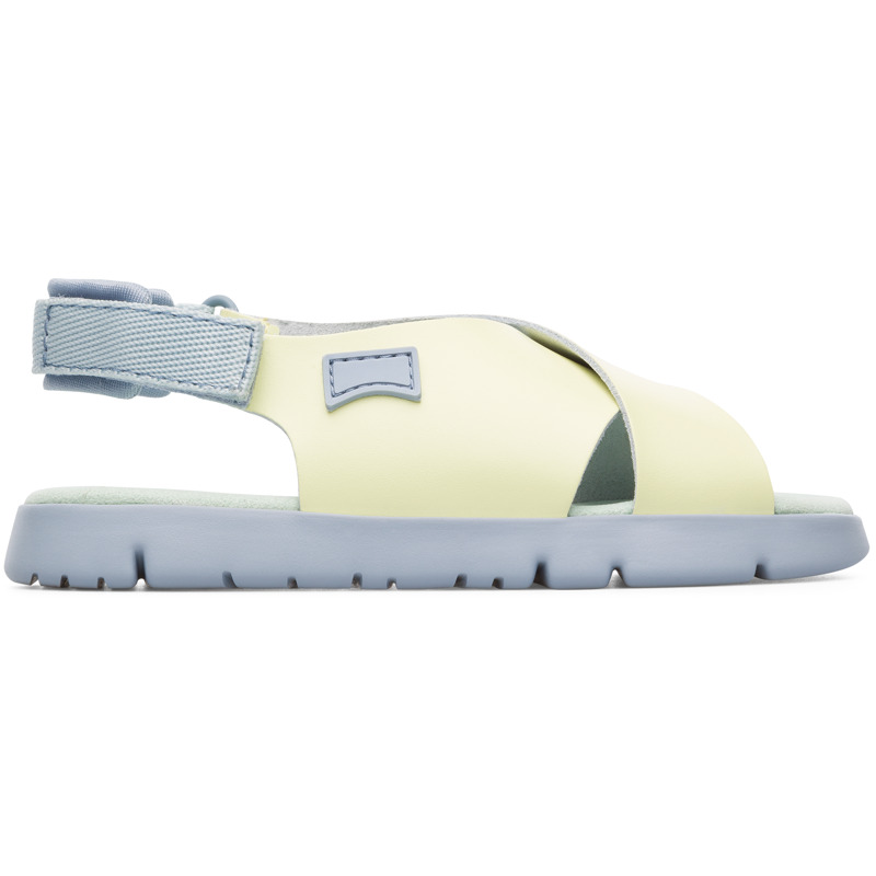 CAMPER Oruga - Sandals for - Yellow, 5, Smooth leather