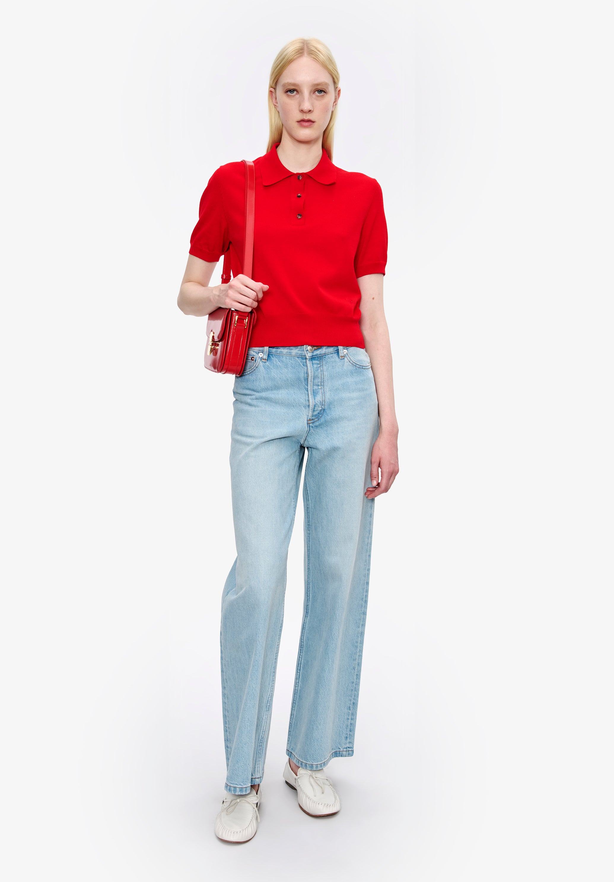 A. P.C. Elisabeth Jeans 24 Blue
