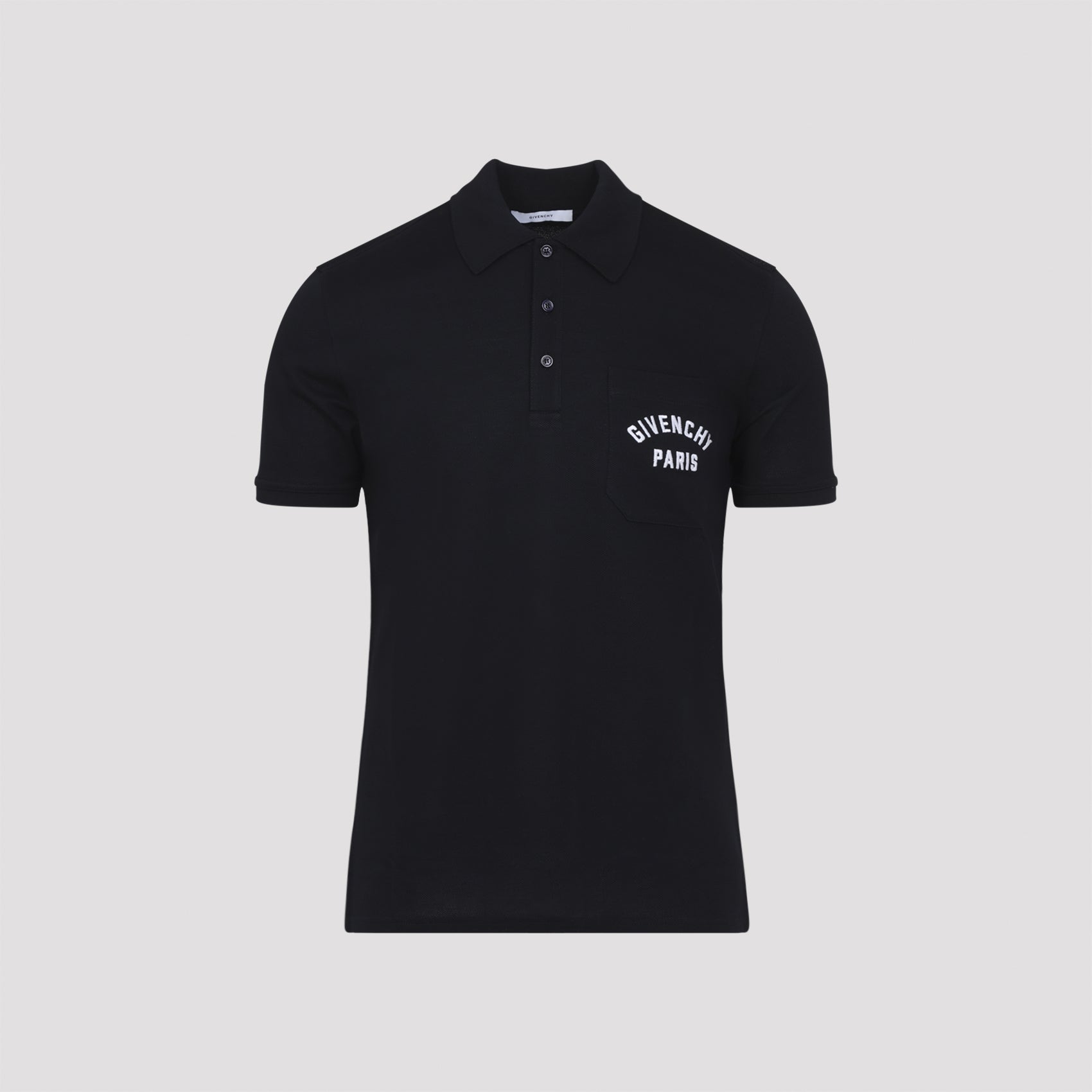 Men Front Pocket Polo Shirt