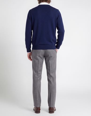 Man Sweater Blue Size 44 Merino Wool