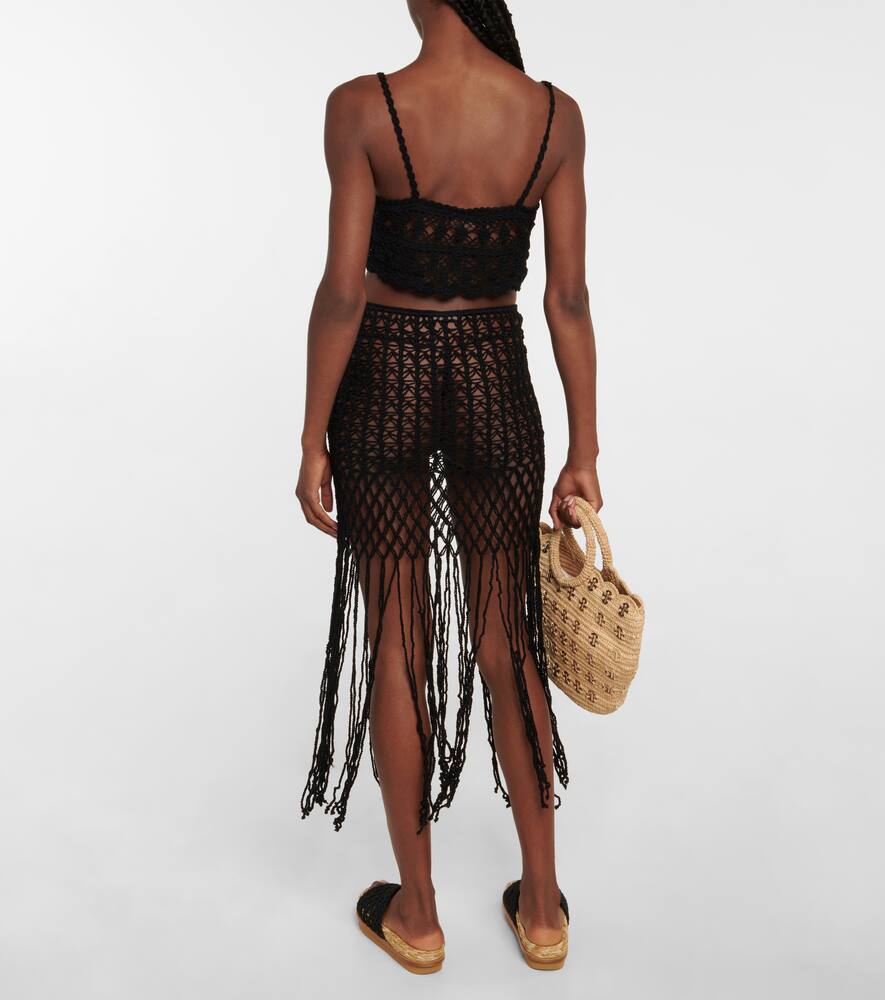 Crochet cotton skirt