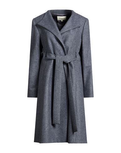 Woman Coat Blue Size 8 Wool