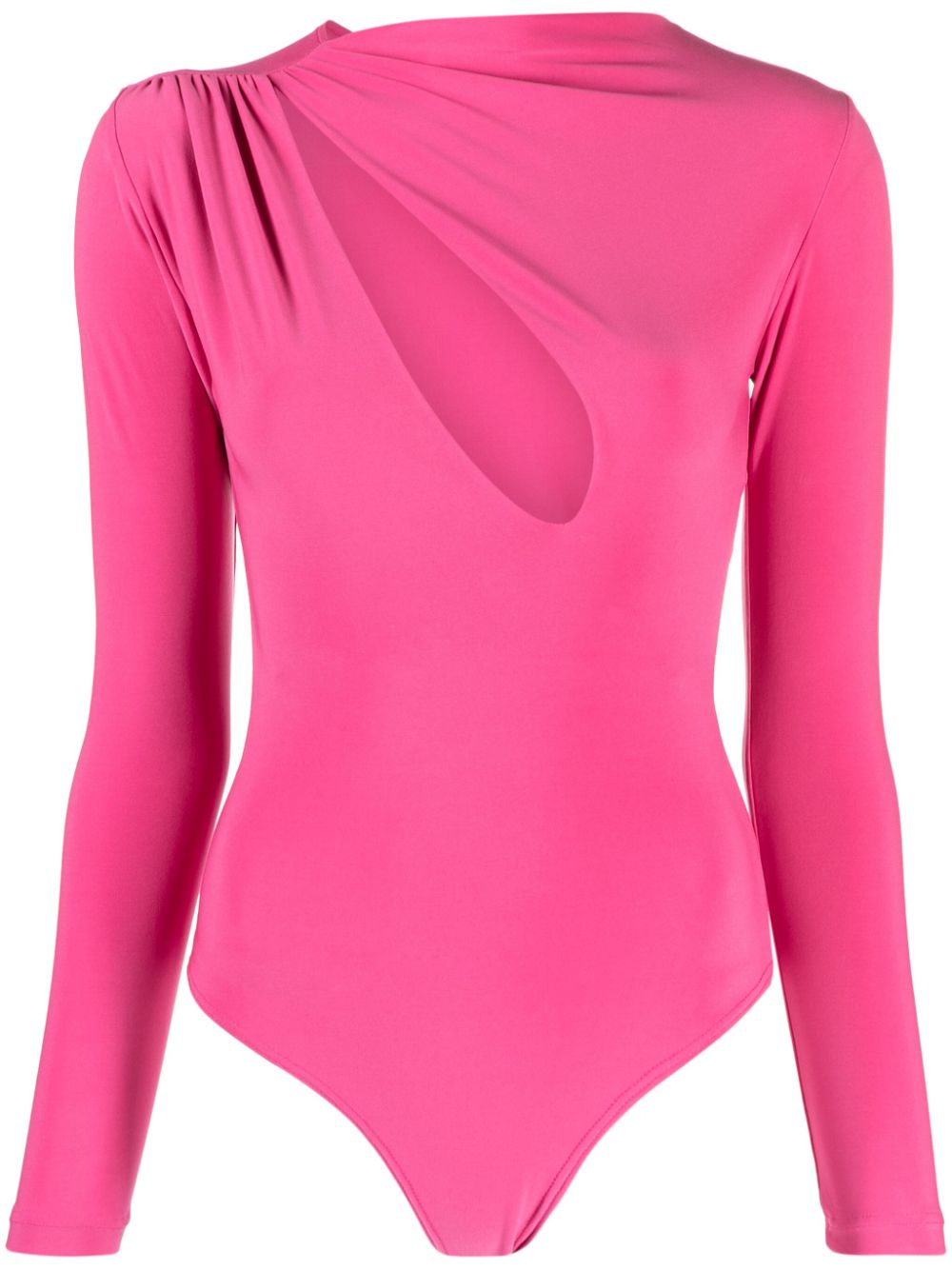X Lia Aram cut-out bodysuit - Pink