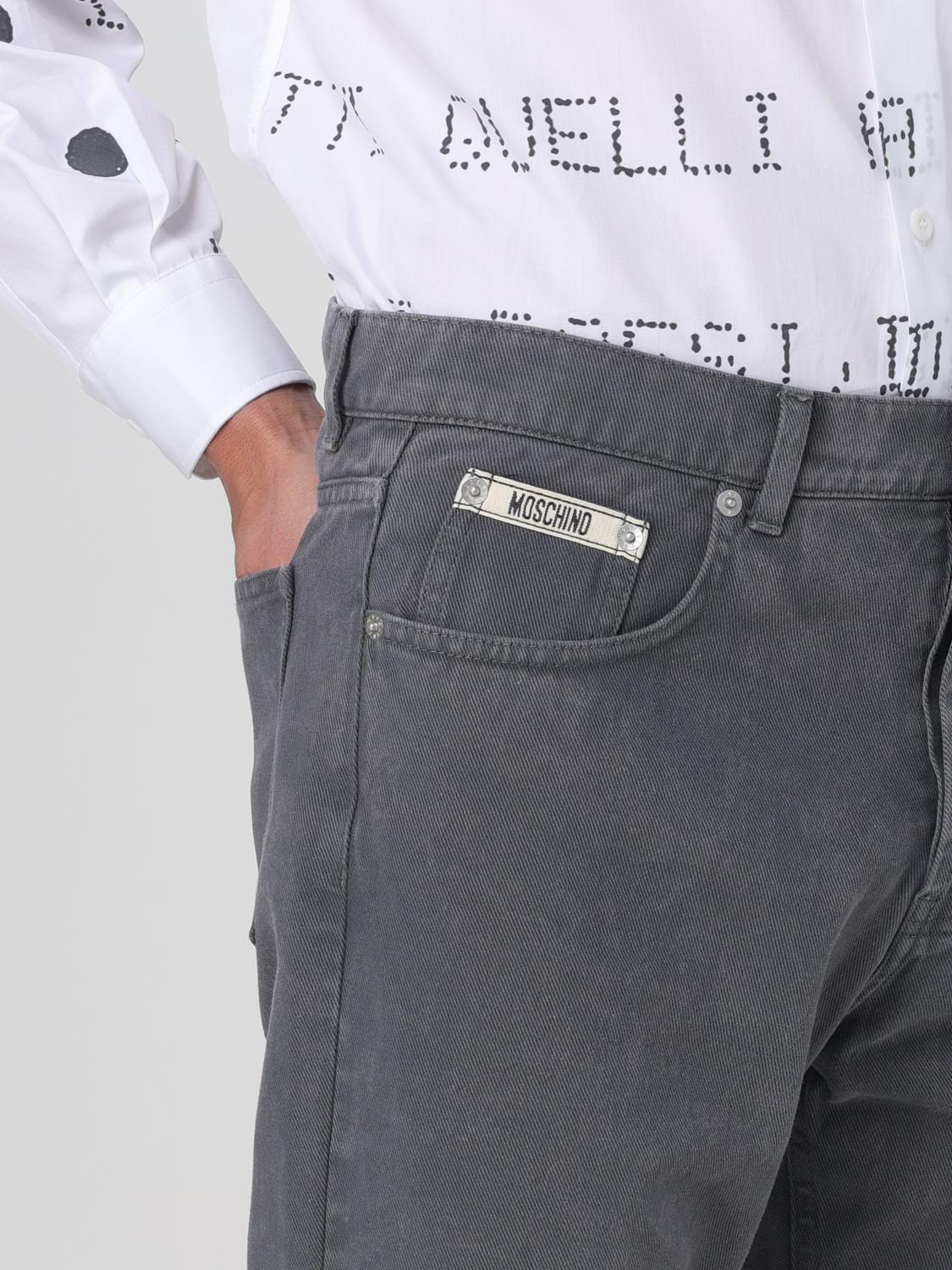 Pants MOSCHINO COUTURE Men color Black