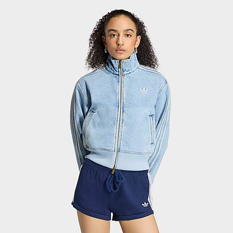 Women's Originals Firebird Denim Track Top in Light Denim