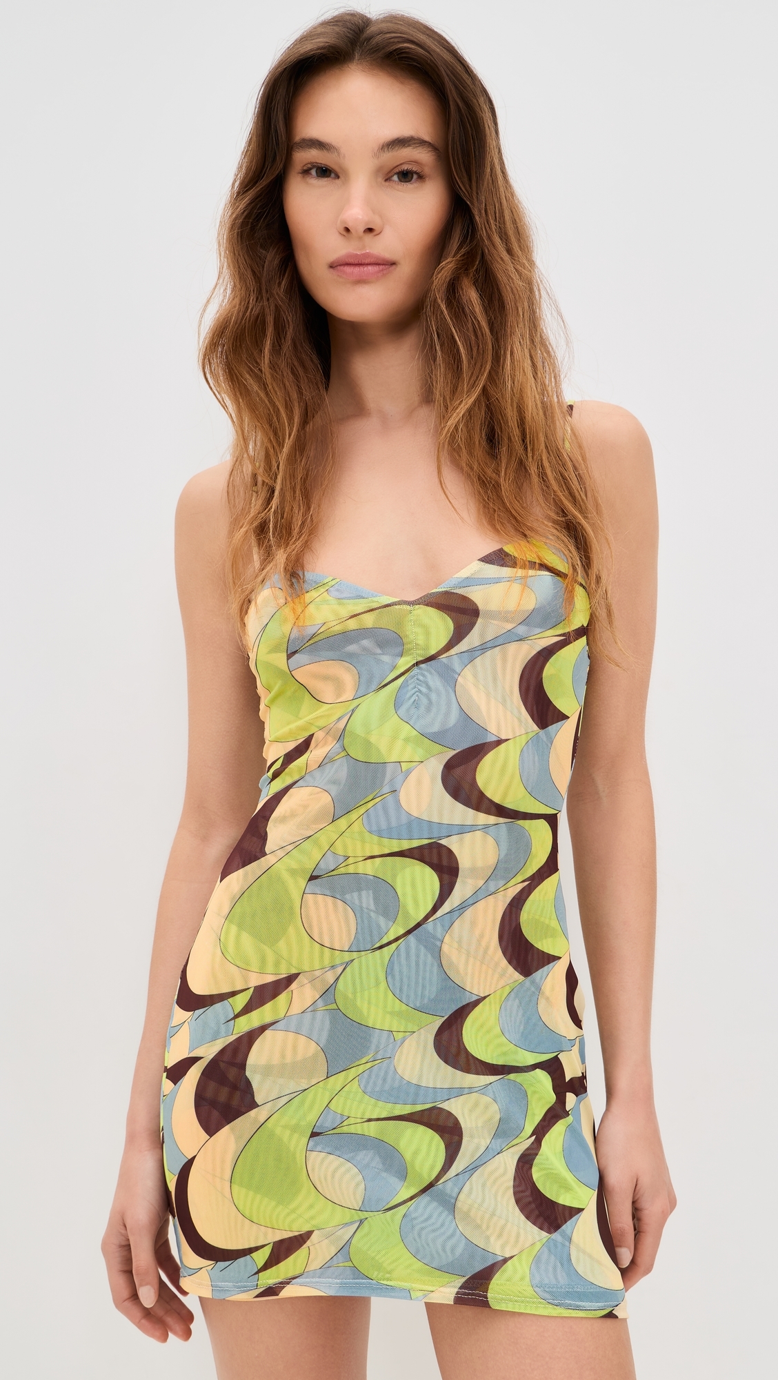 Micro Mini Dress Palm Royale