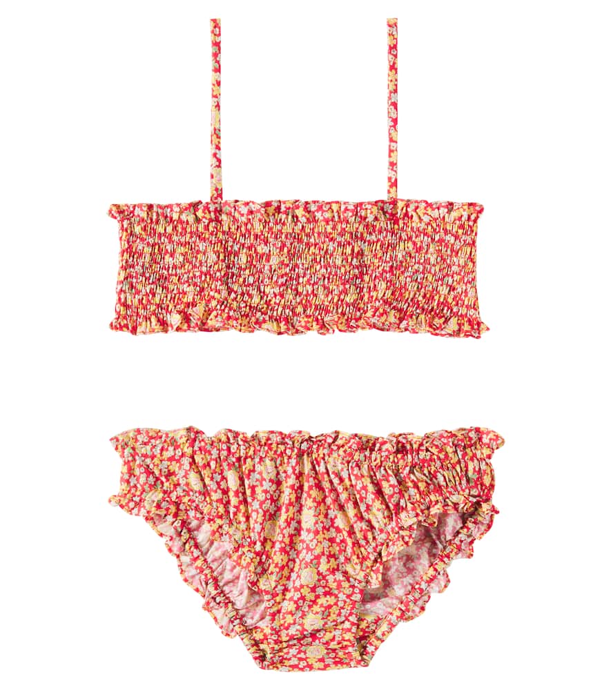 Finlay smocked floral bikini