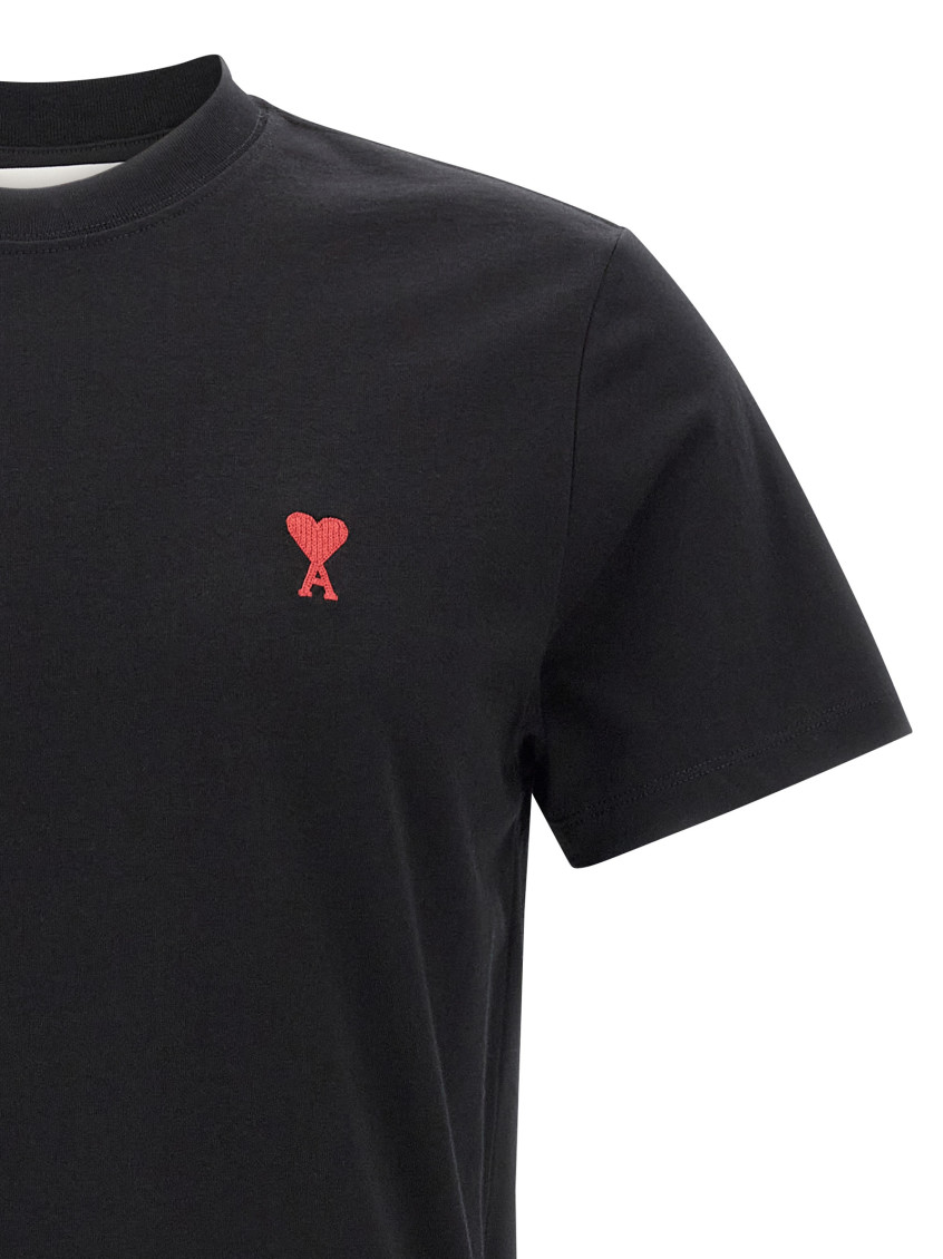 Black cotton t-shirt