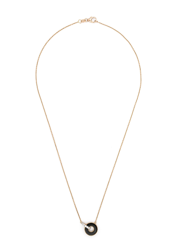 Promesse Necklace — rose gold