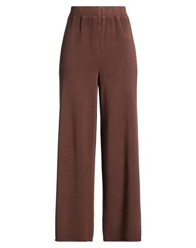 Woman Pants Brown Size M Viscose, PBT