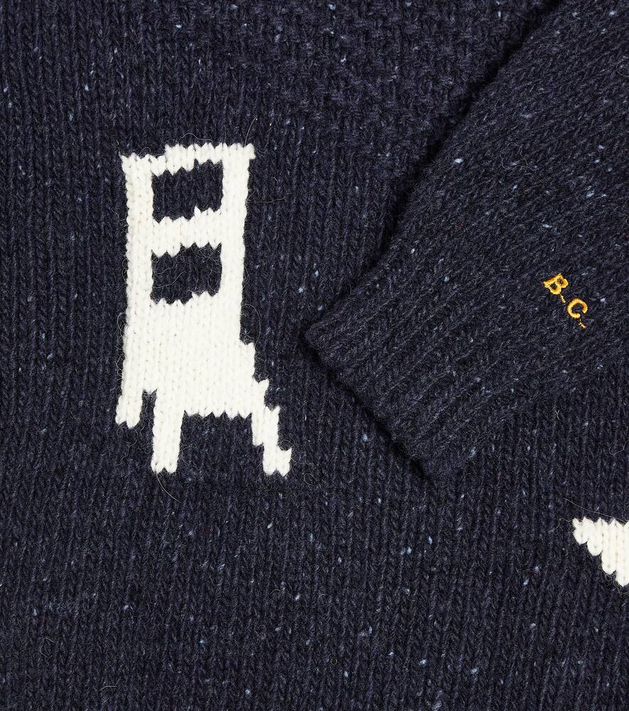 Bobo Choses The Feast wool-blend sweater