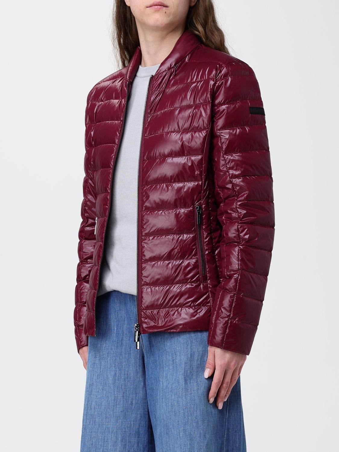 Jacket Woman color Wine